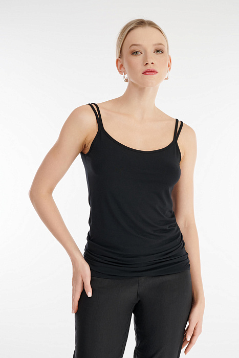 Майка с двойными бретелями Бренд Sarah Pacini