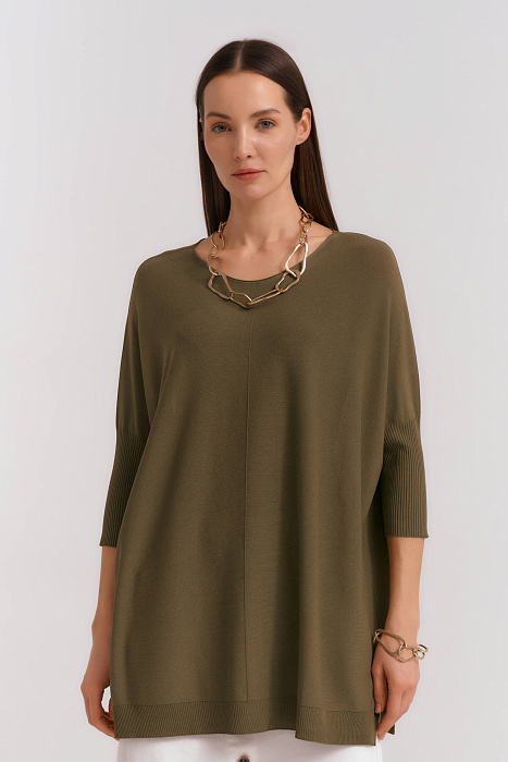 Джемпер свободного кроя Бренд Diana Gallesi