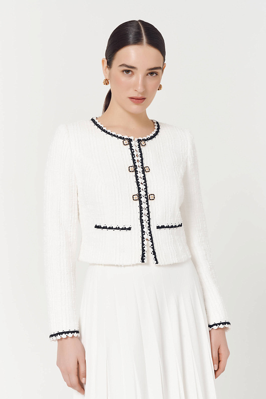 Жакет с контрастной отделкой Бренд Caterina Leman