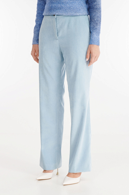 Вельветовые брюки со стрелками Бренд Diana Gallesi