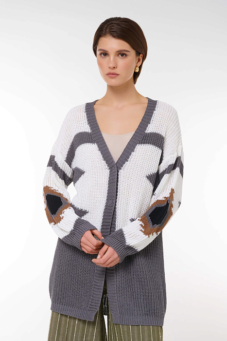 Джемпер с узором Бренд Caterina Leman