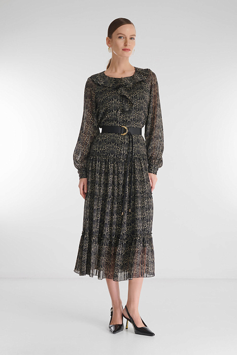 Платье с оборкой Бренд Caterina Leman