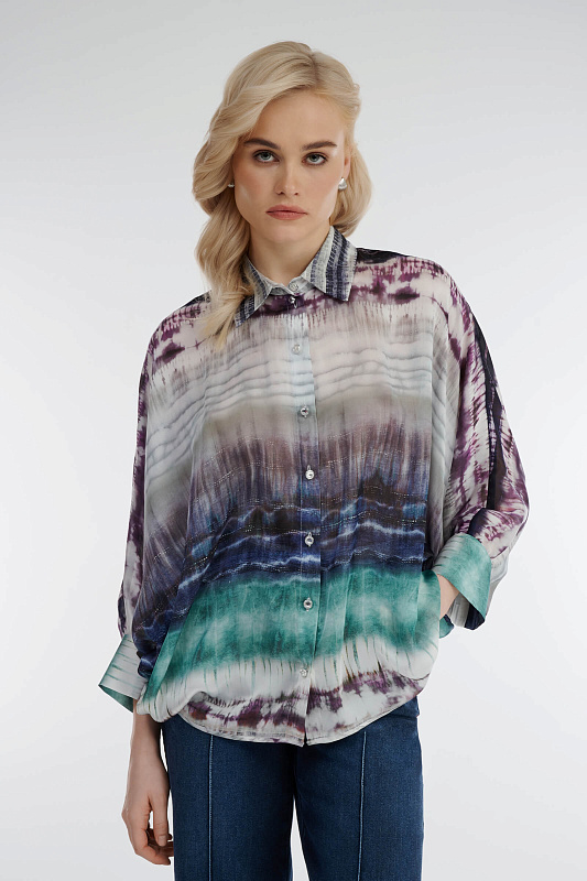 Рубашка с рукавом «летучая мышь» Бренд Caterina Leman