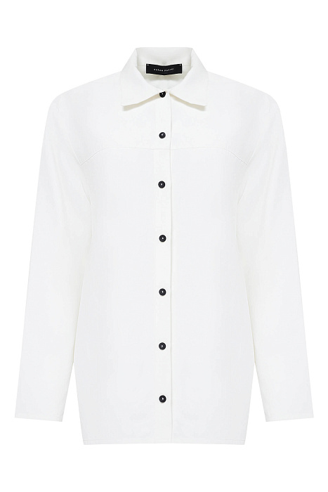 Рубашка с добавлением льна Бренд Sarah Pacini